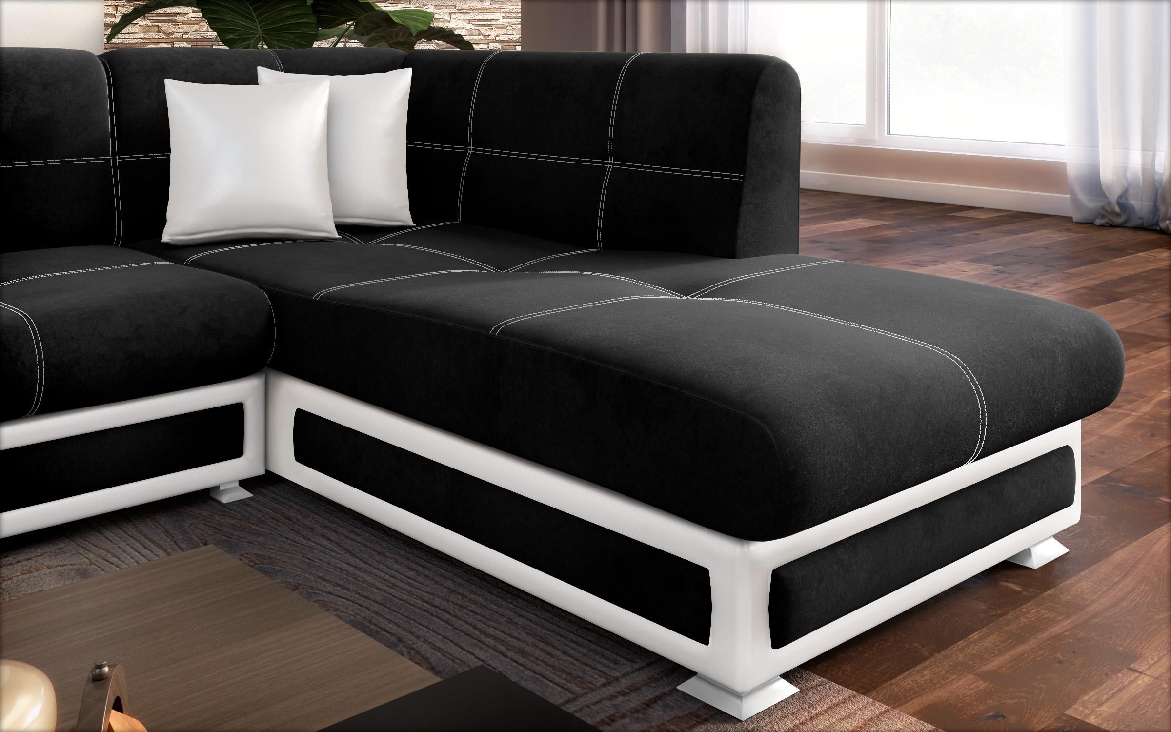Coltar Princess II + mecanism click-clack, negru + piele alba  5