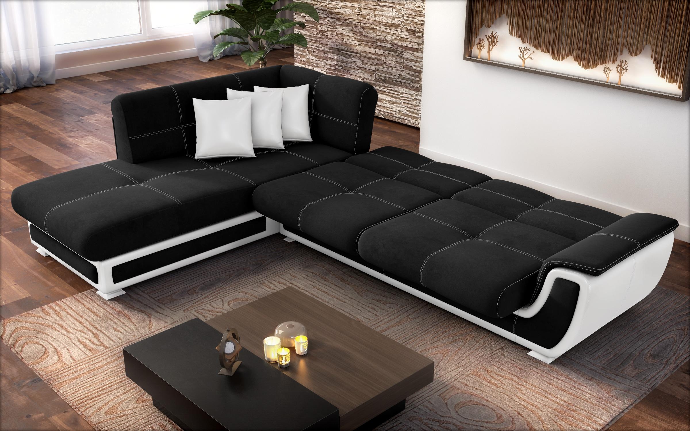 Coltar Princess II + mecanism click-clack, negru + piele alba  8