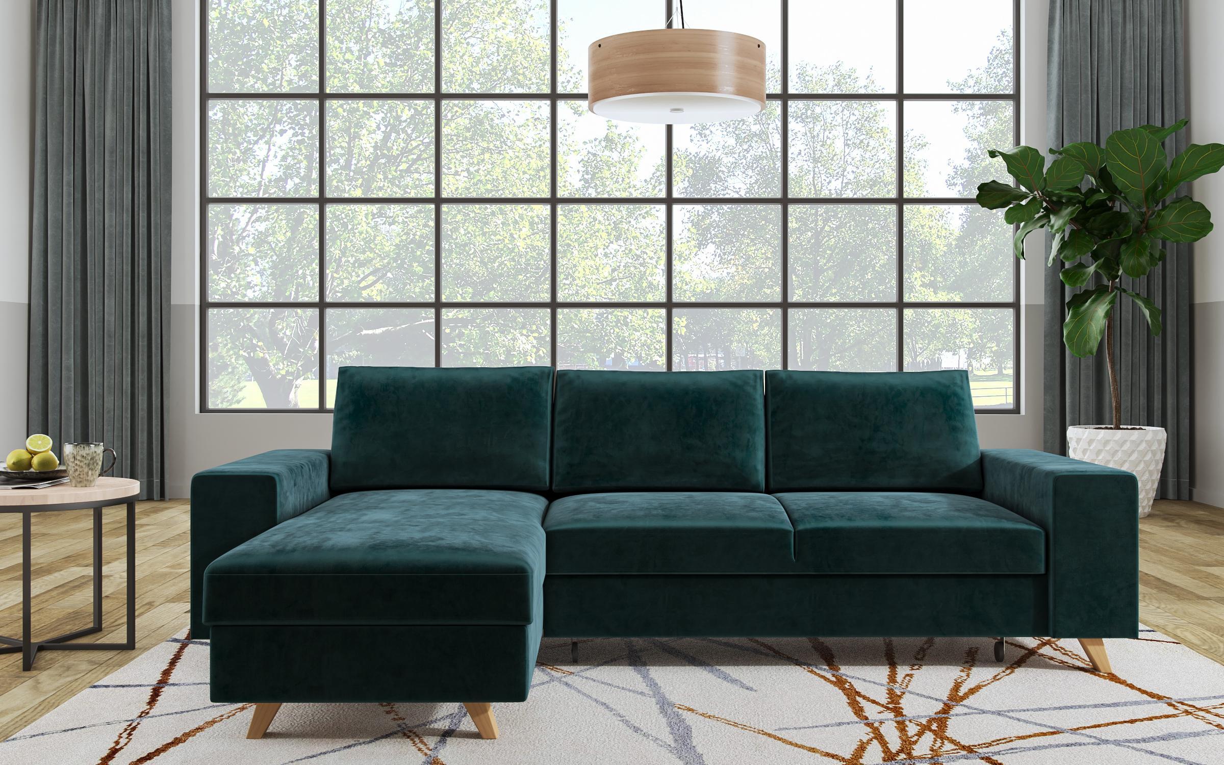 Coltar extensibil Boho, verde Inchis  5