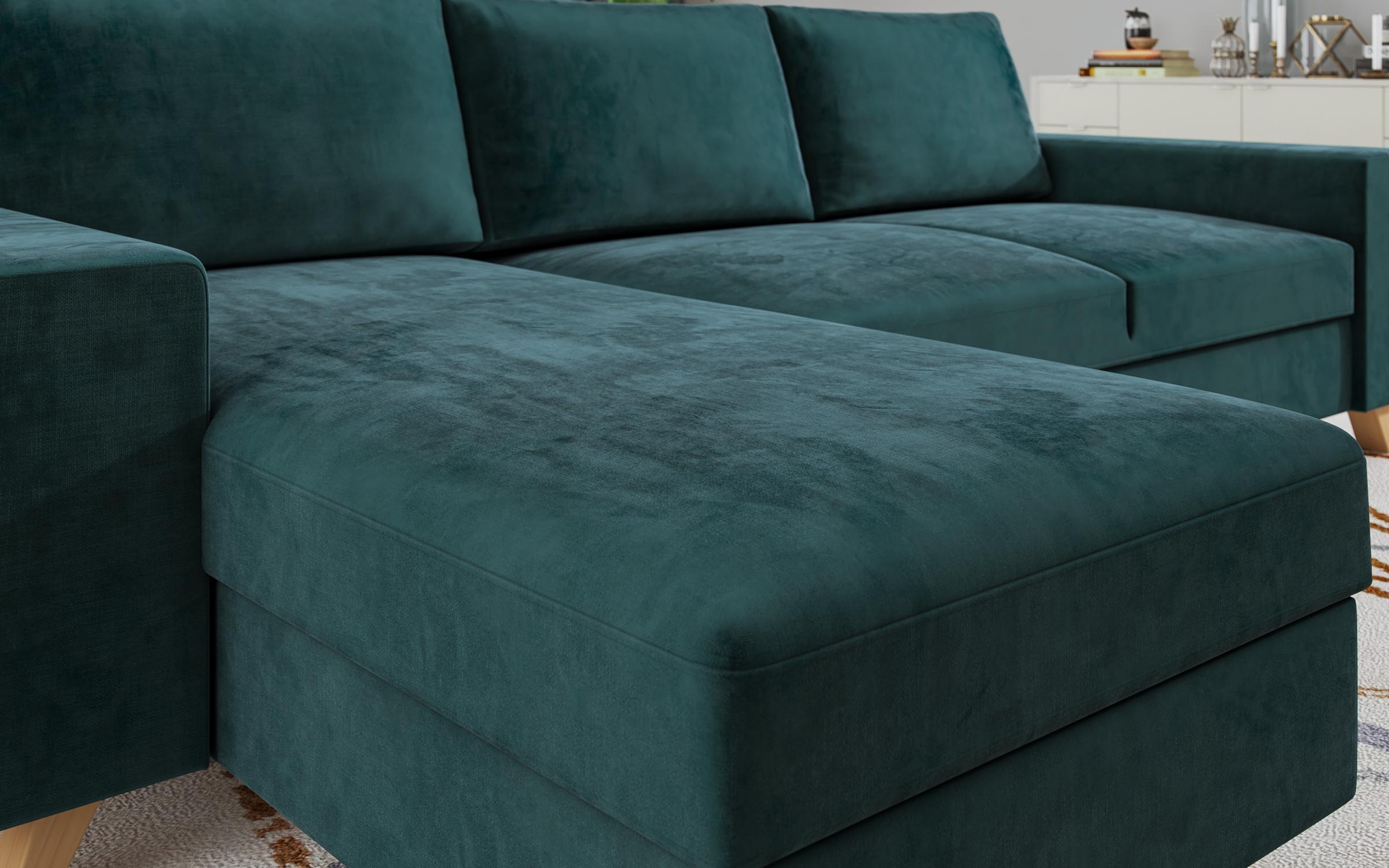 Coltar extensibil Boho, verde Inchis  10