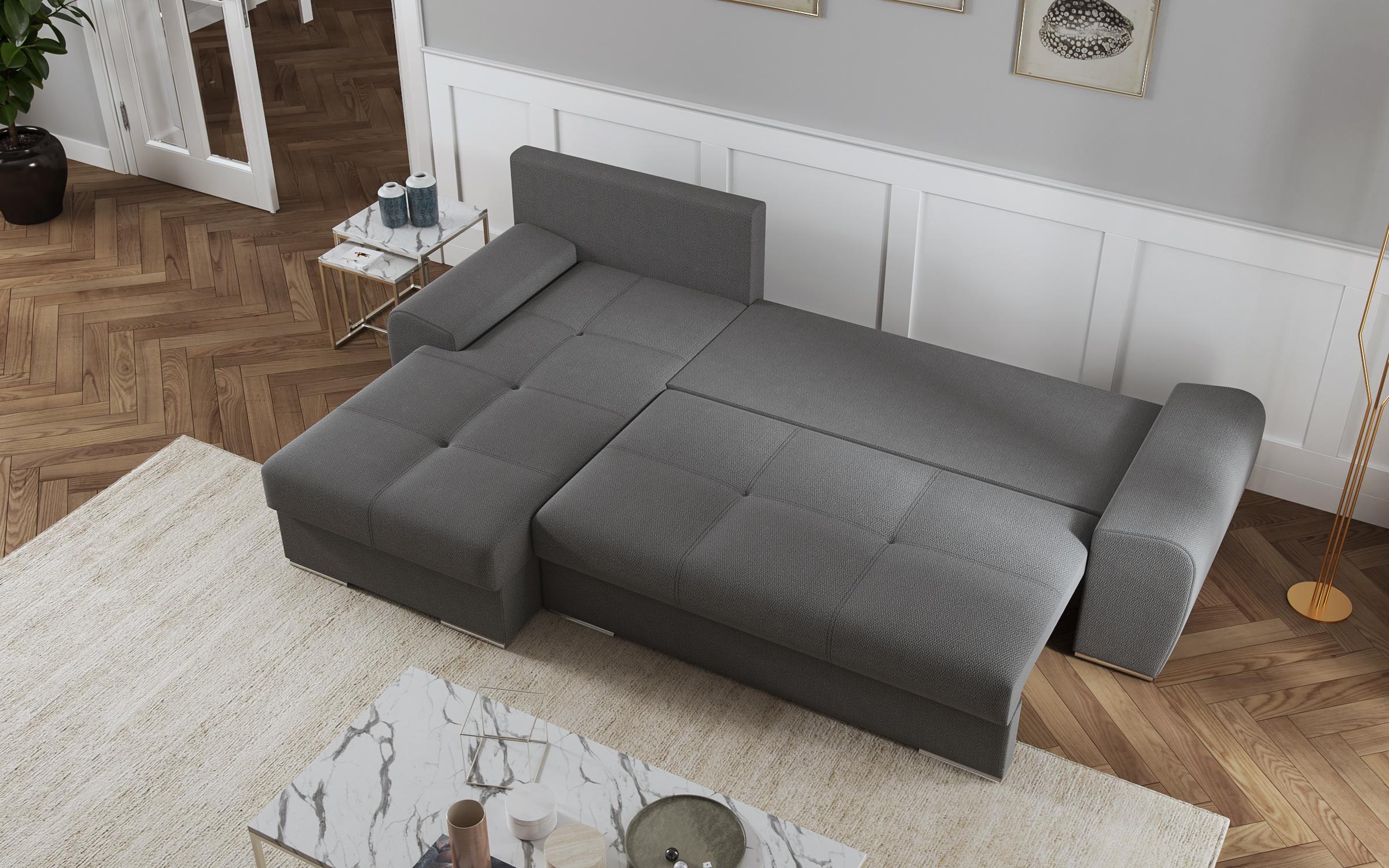 Coltar extensibil Roli, gri + bej deschis  8