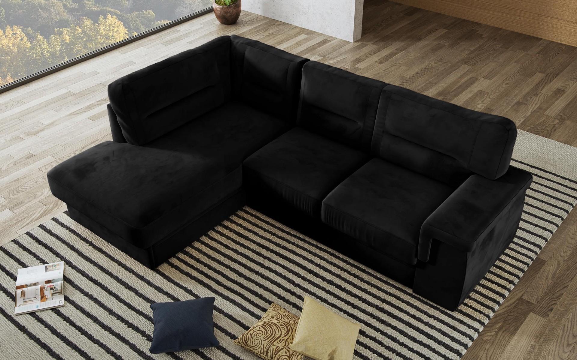 Coltar extensibil Ventura, negru  4