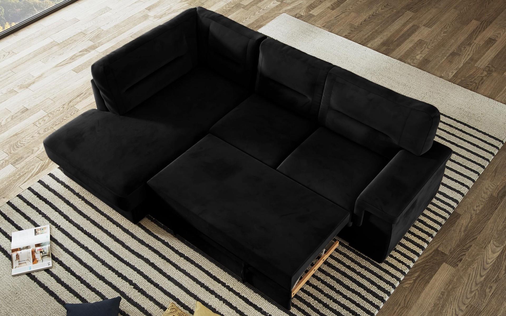 Coltar extensibil Ventura, negru  8