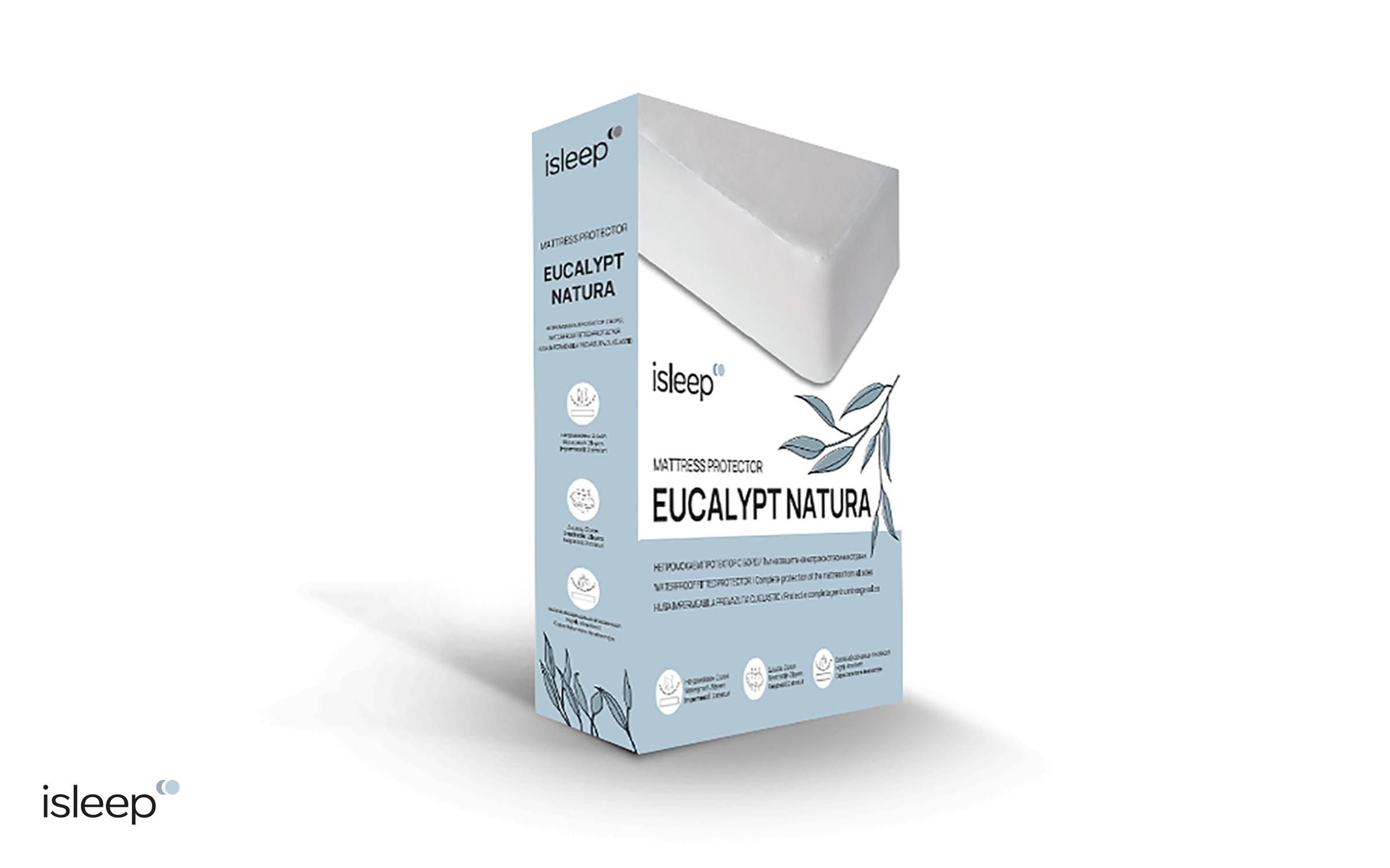 Protector pentru saltea Eucalipt Natura,   2