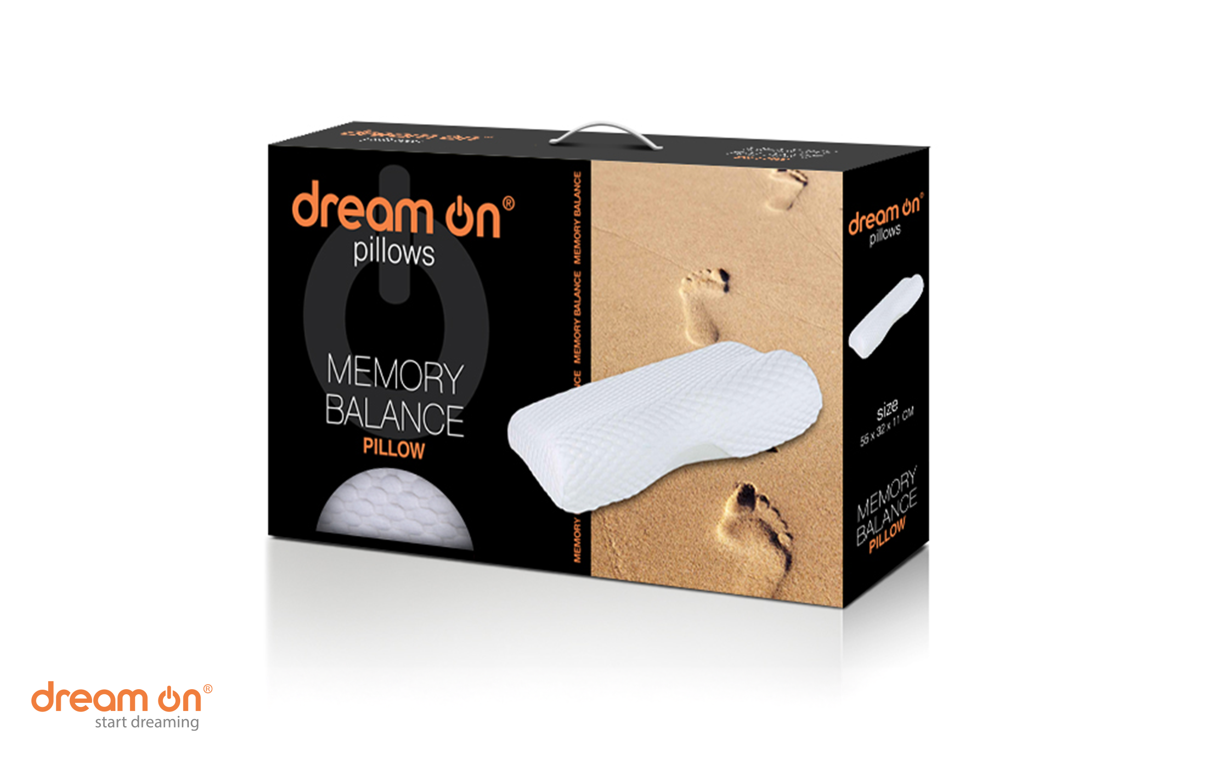 Perna 55/32 Memory Balance, alb  4