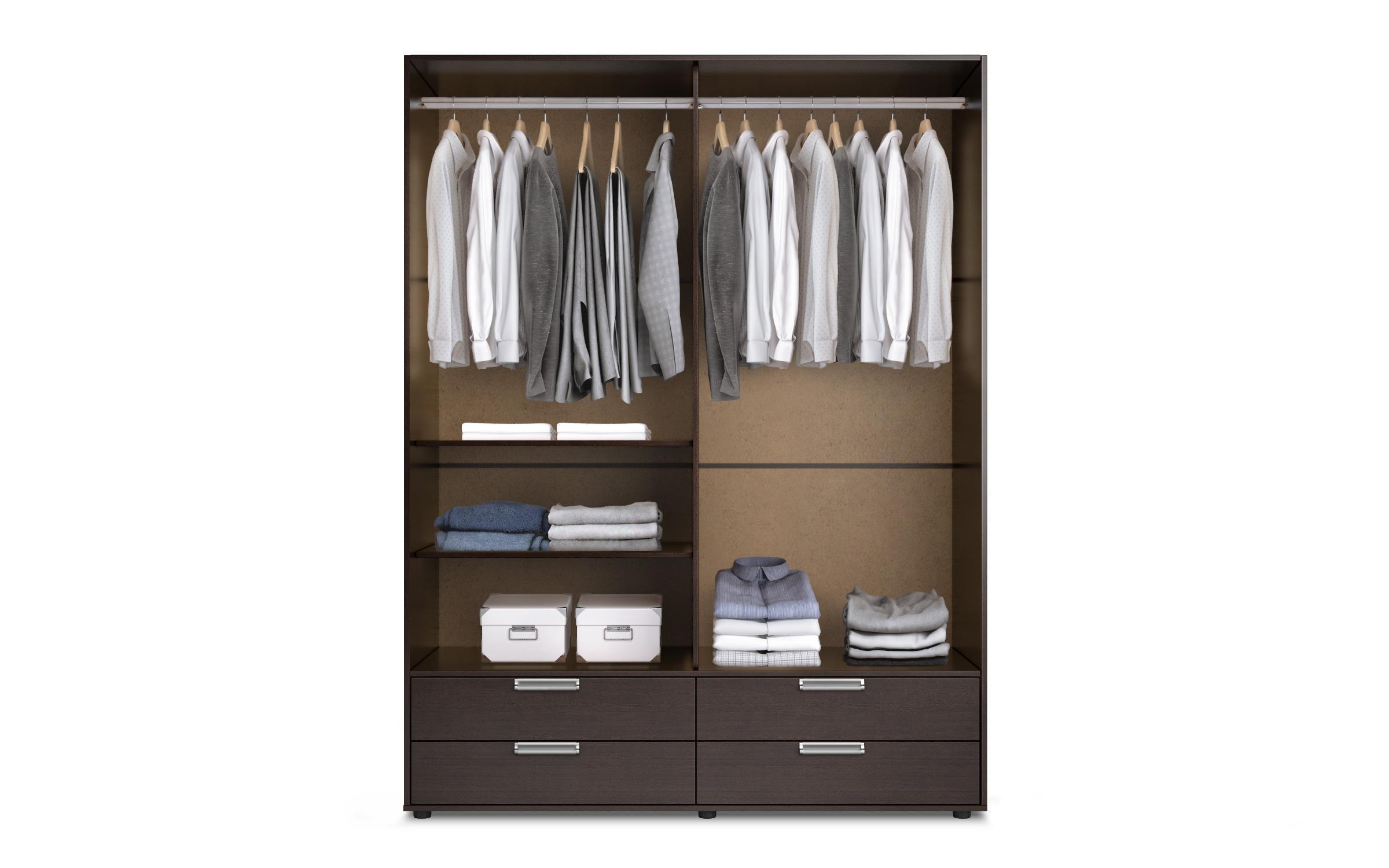 Set dormitor 160/200 Almaro, wenge + stejar sonoma  6