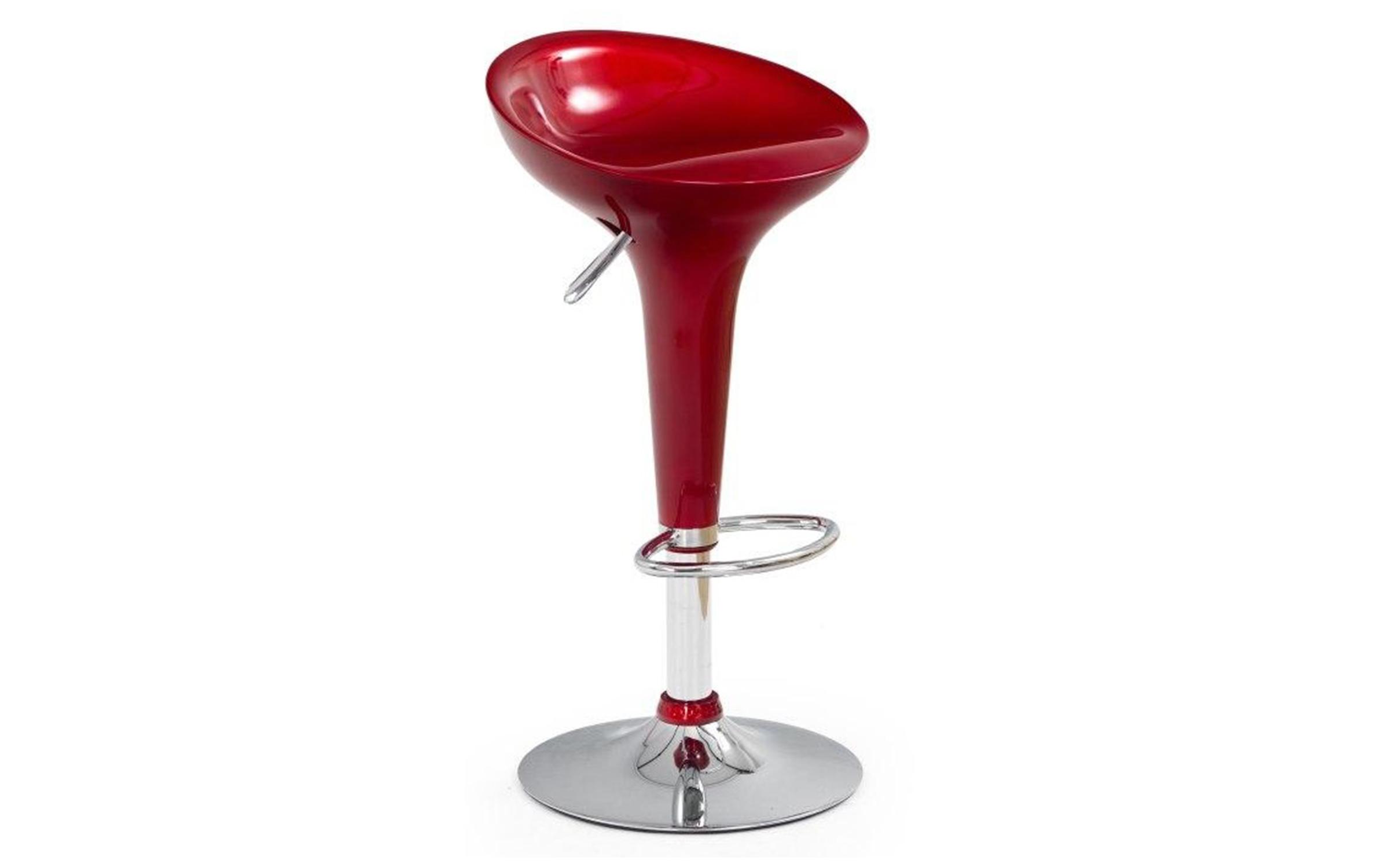 Scaun de bar Rimo, rosu  1