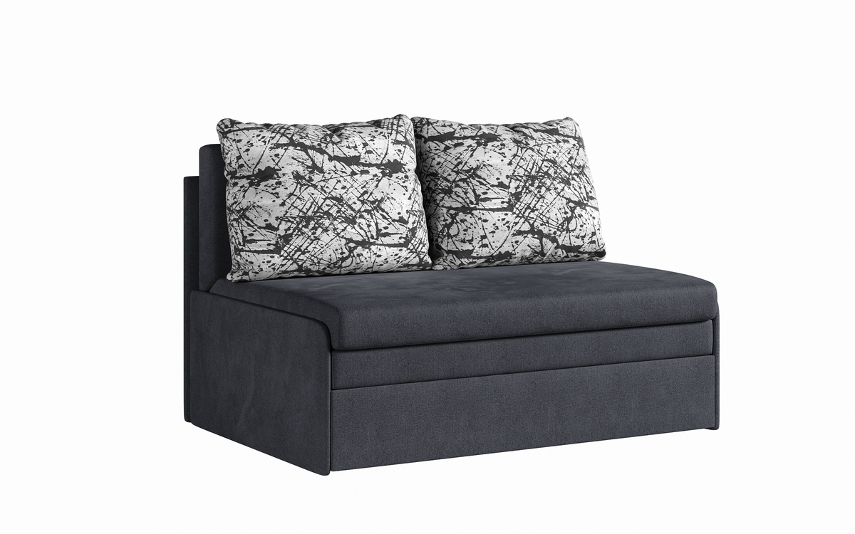 Canapea extensibila Mauwi, negru  2