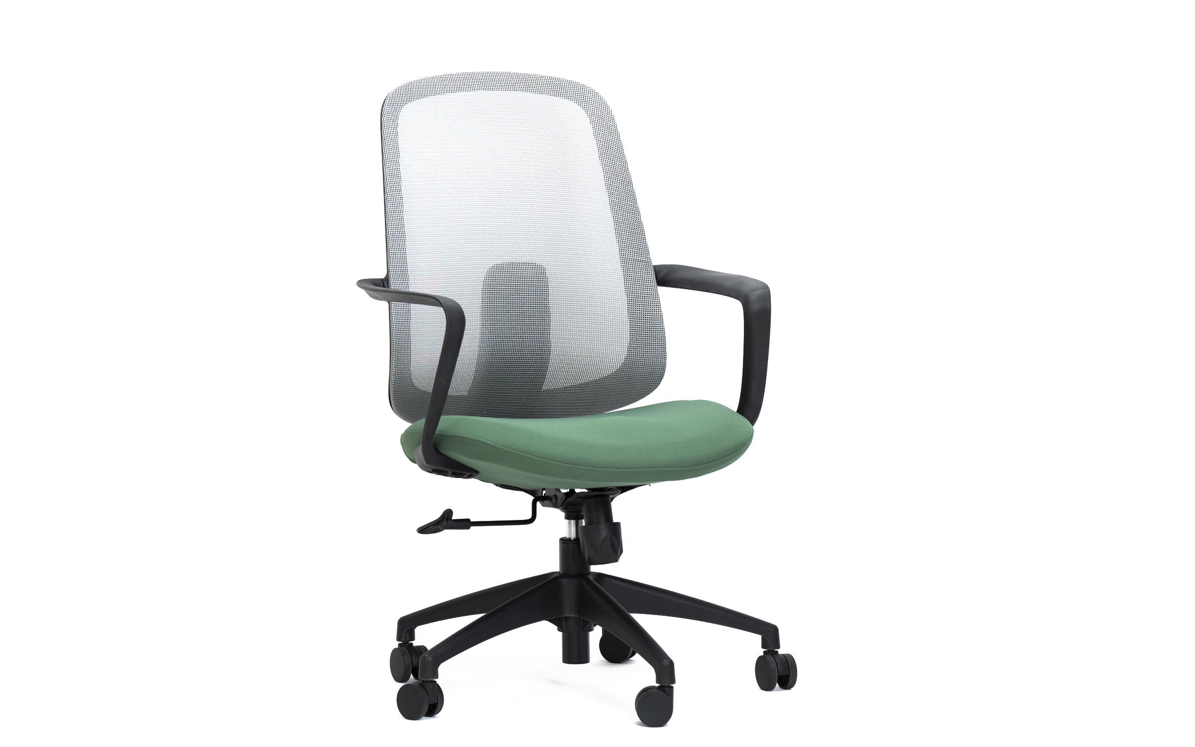 Scaun de birou Lagos, negru + verde  7