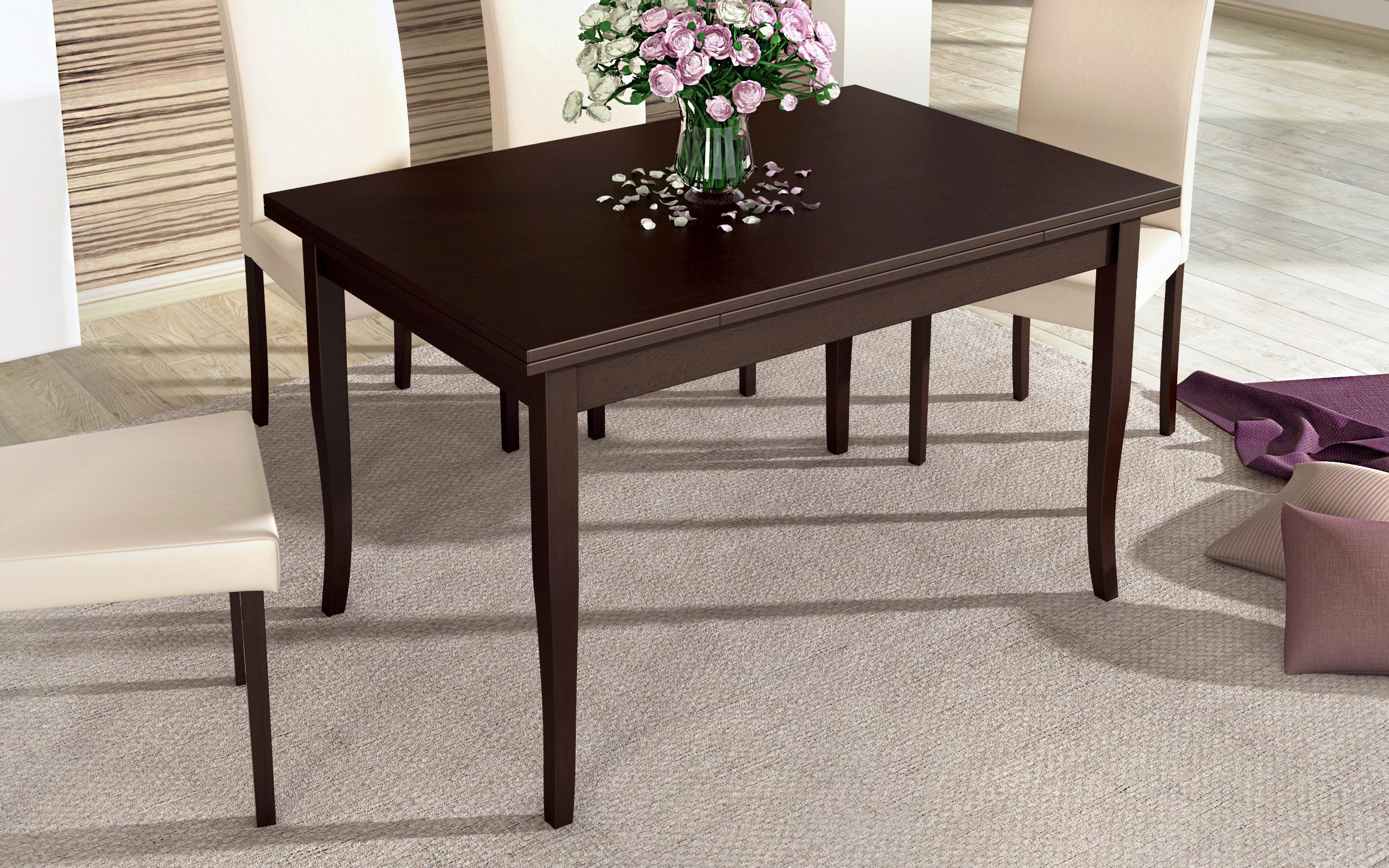 Masa dining extensibila Deya, wenge 3