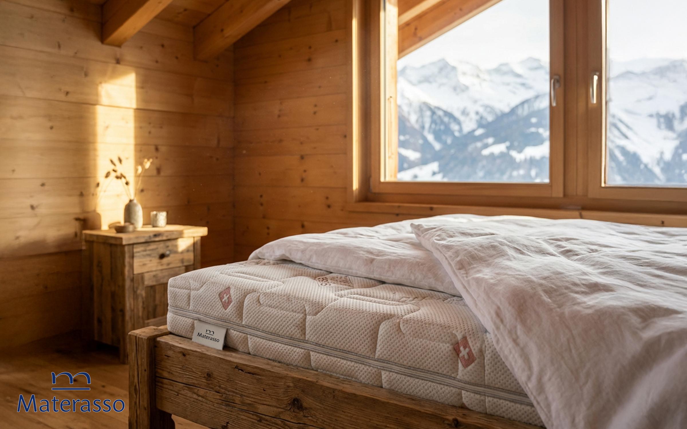 Saltea 140/200, cu doua fete Swiss Dream, alb  3