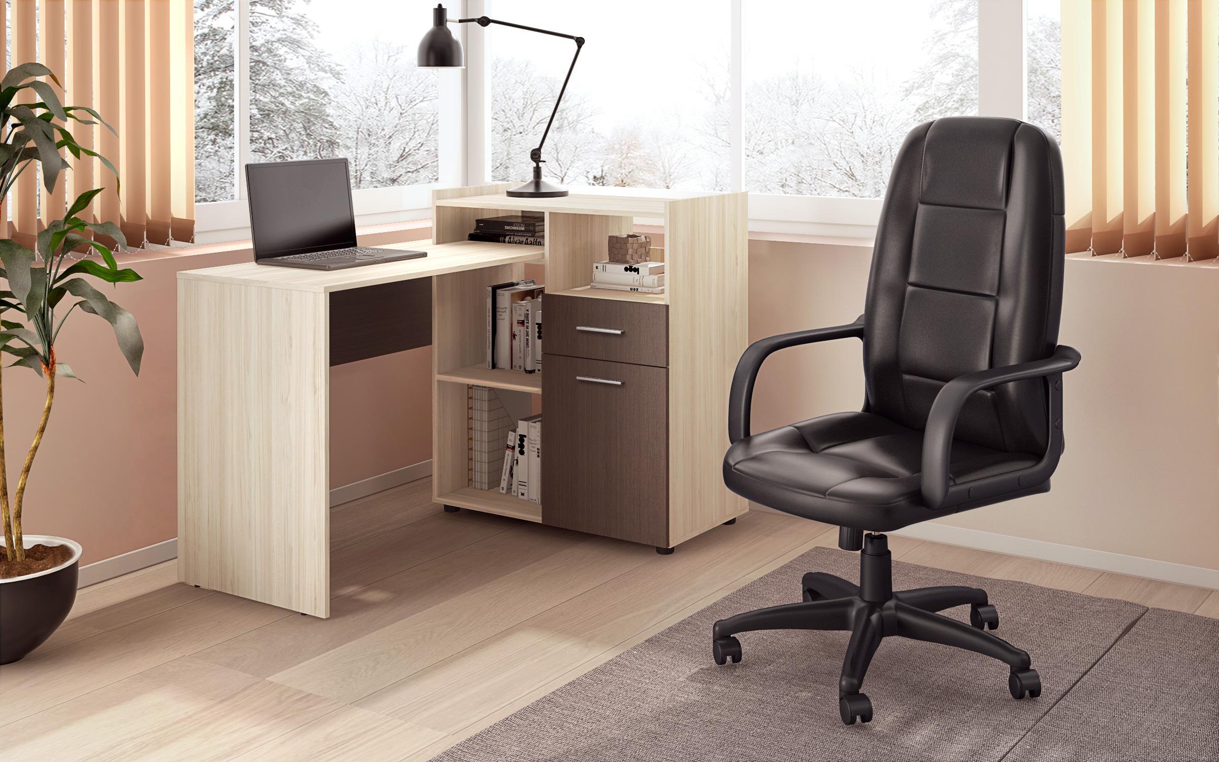 Scaun de birou Galeo, negru  1