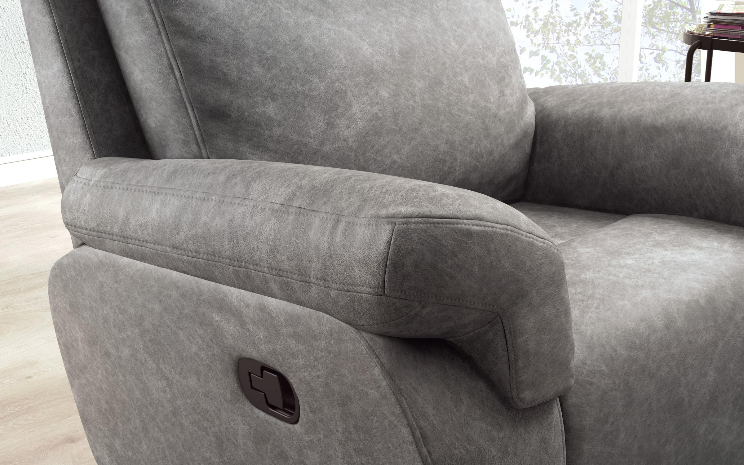 Recliner  Beluci, fotoliu, gri  4