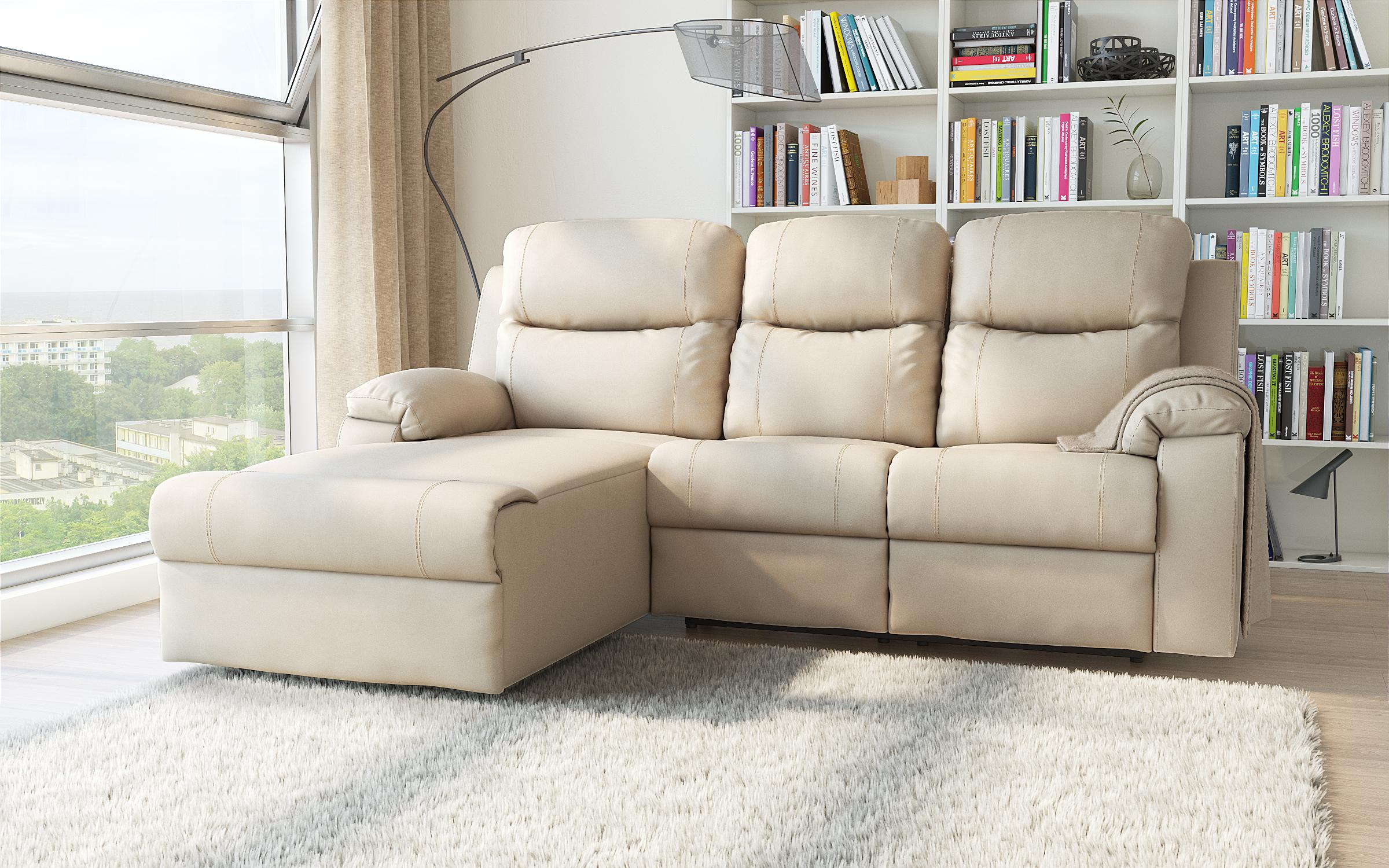 Coltar recliner Dream, bej  3