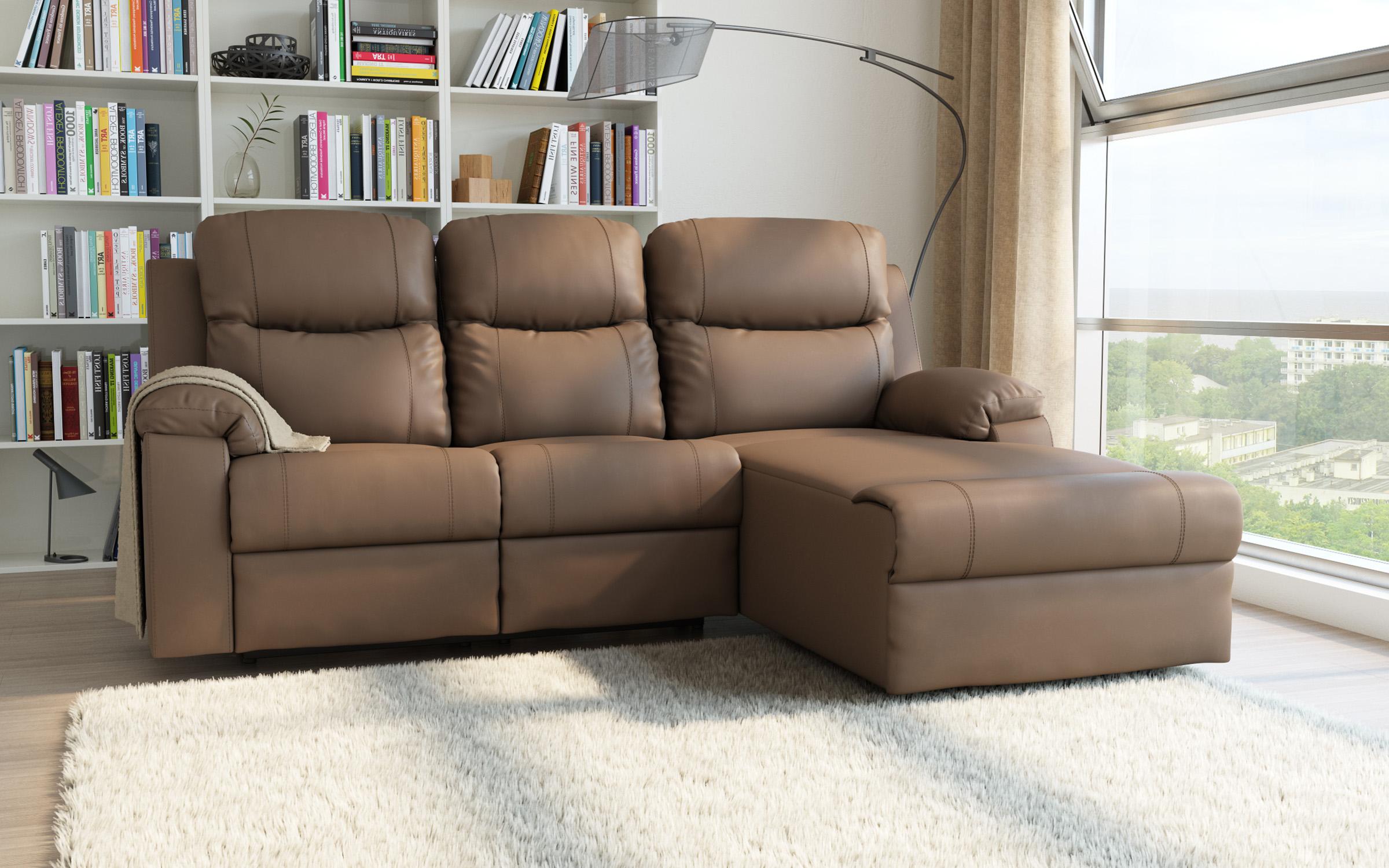 Coltar recliner Dream, maro  2