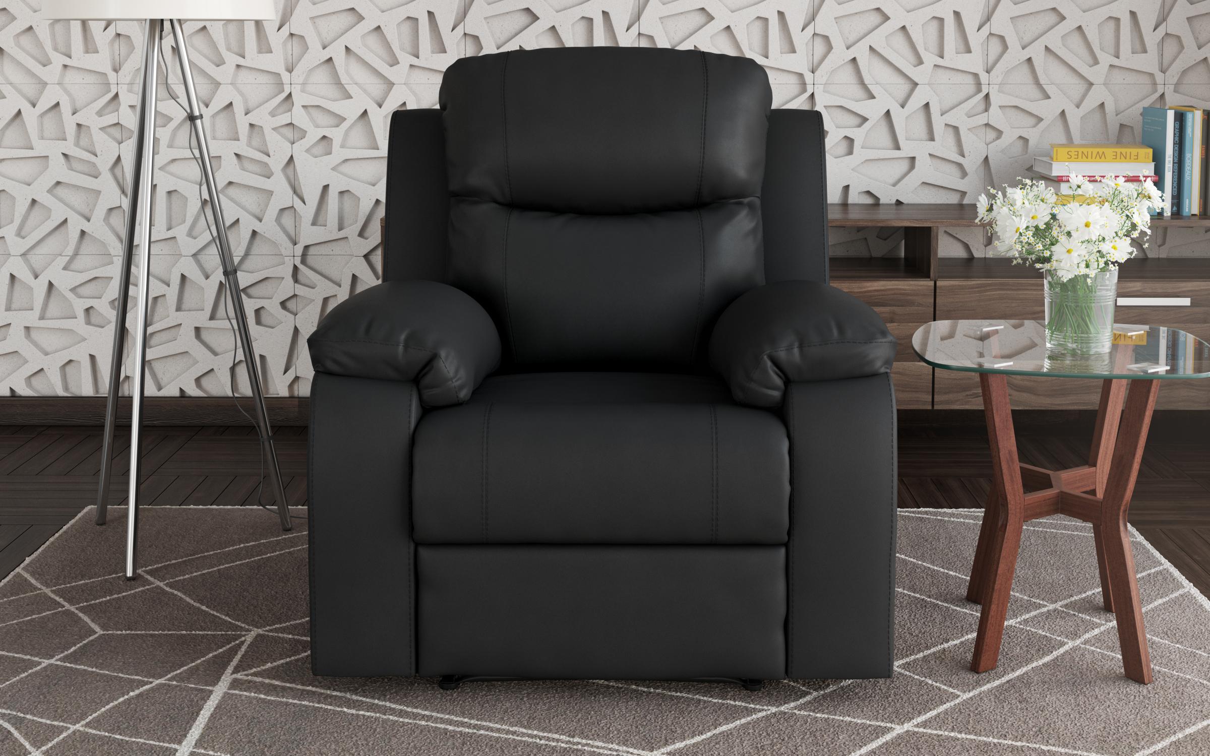 Recliner Dream fotoliu + mecanism electric, negru  2