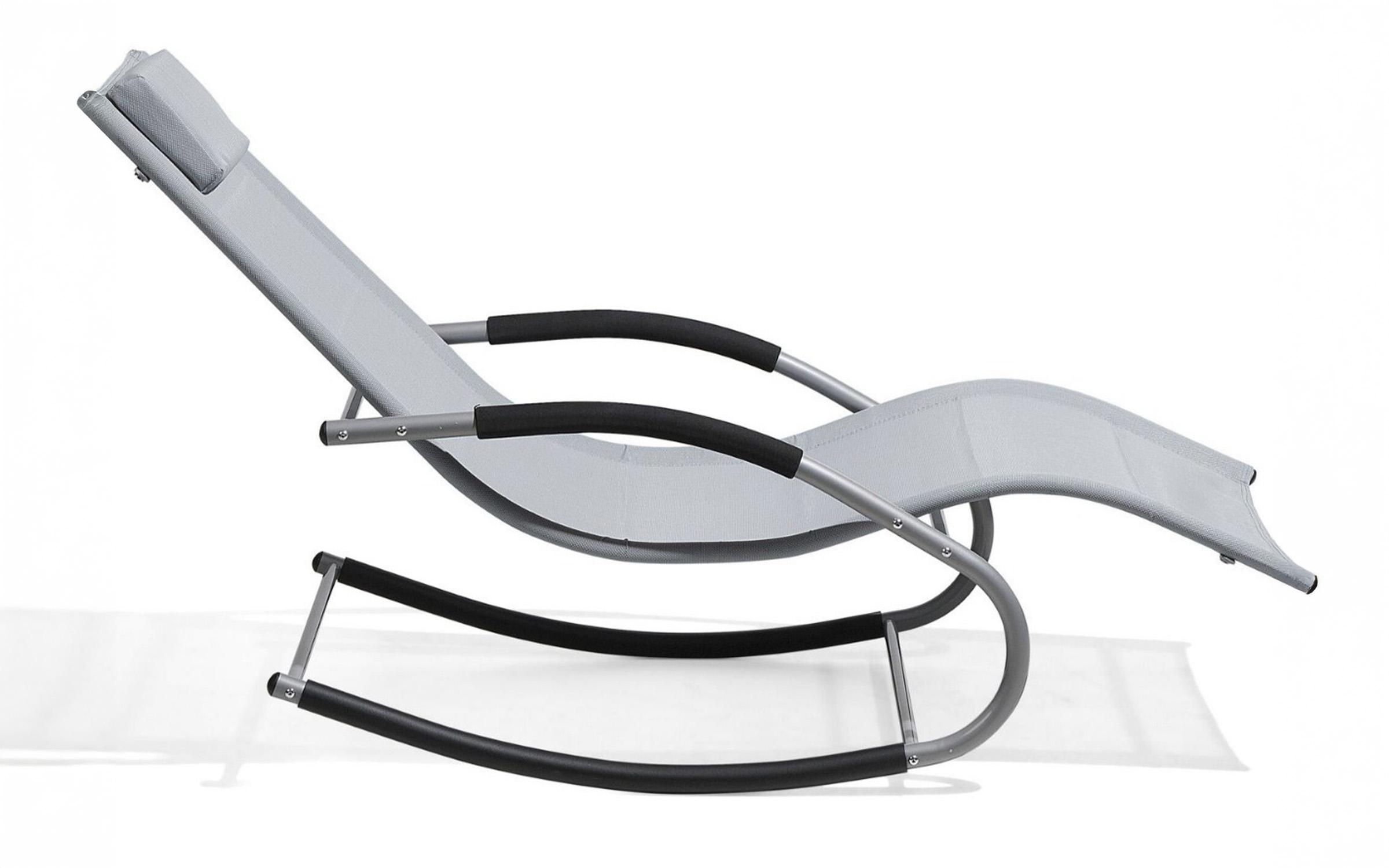 Scaun de gradina- balansoar  Bluma, gri  3