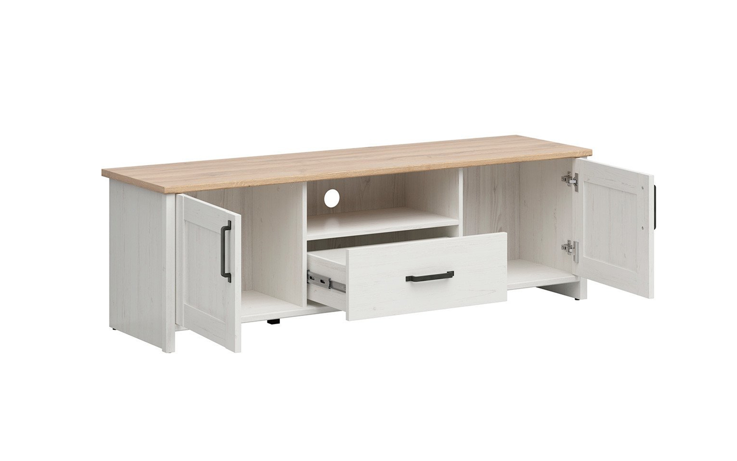 Modul TV Loxa A, pin andersen + stejar grandson  3