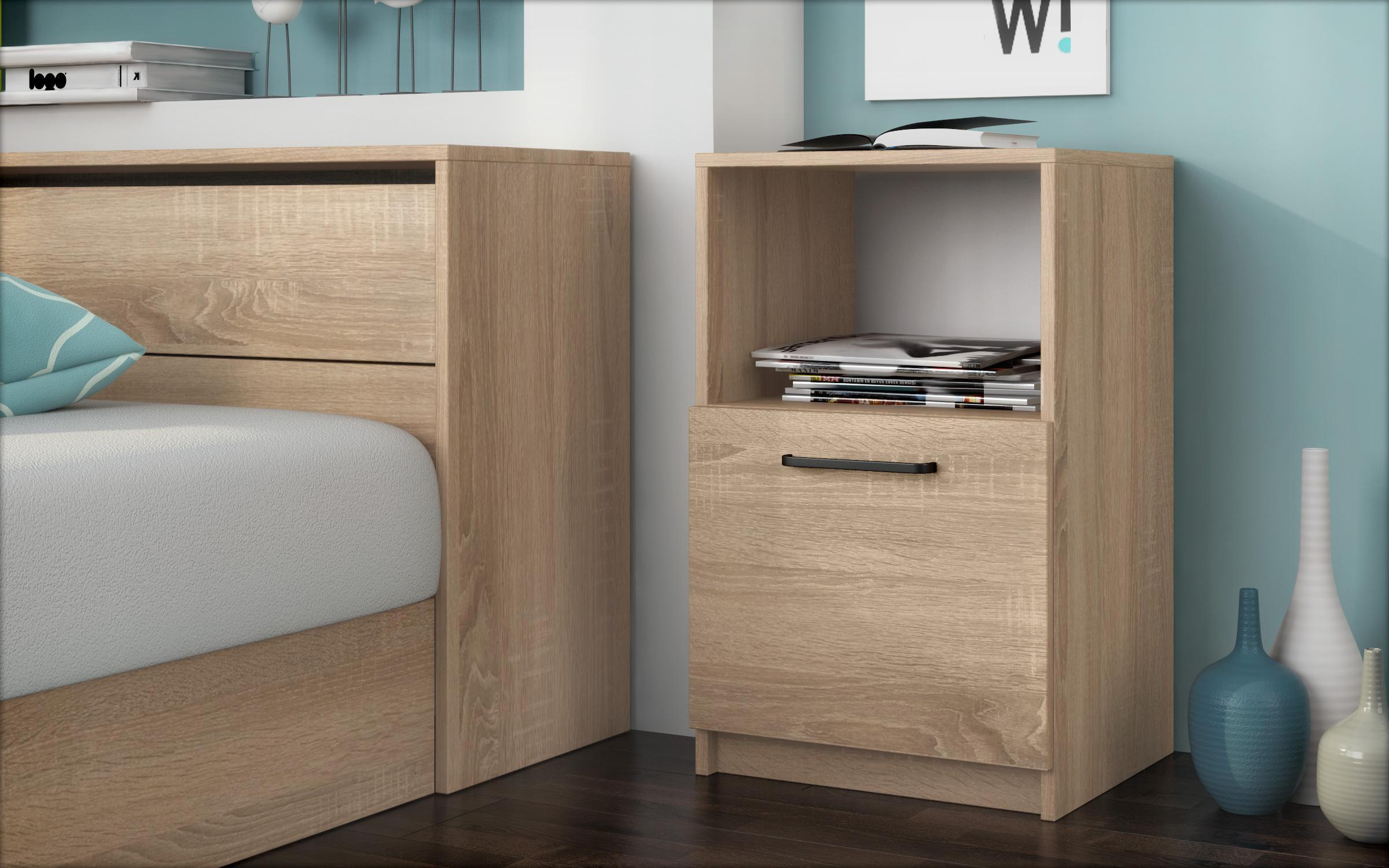 Comoda Vili M, stejar sonoma  1