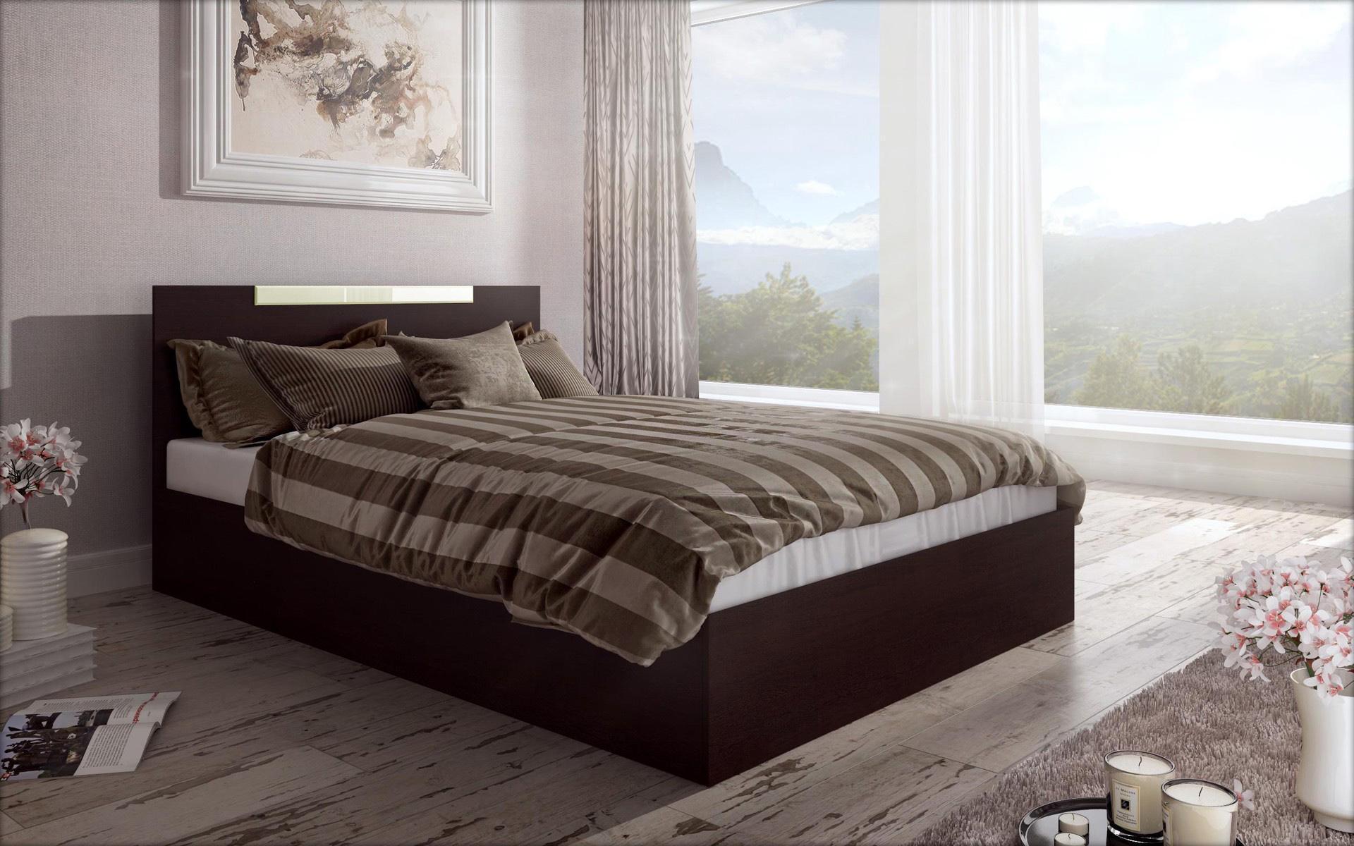 Set pentru dormitor Venera, wenge  2