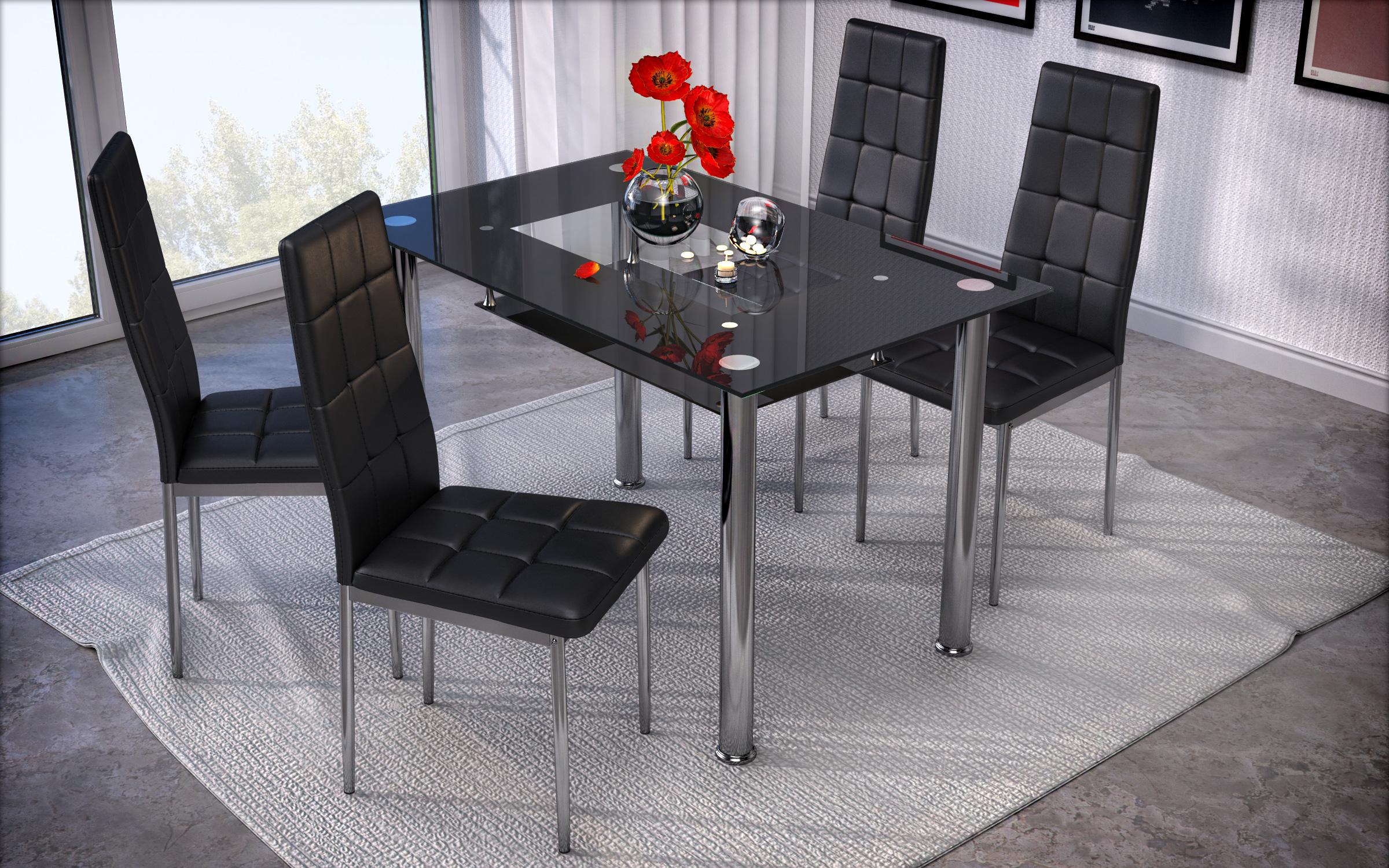 Scaun Apolo lux 2P, negru  5
