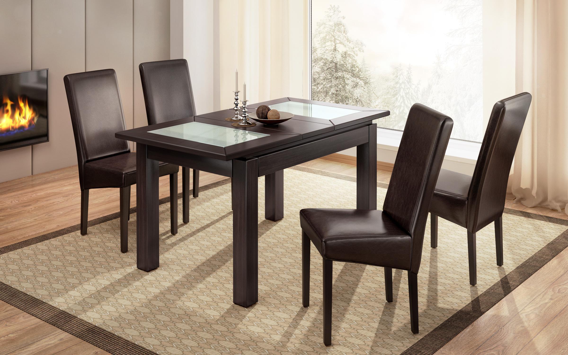 Masa dining Linda  /extensibila/, wenge  3