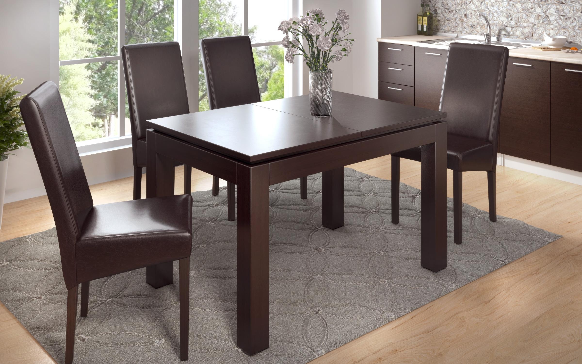Masa dining extensibila Tiana, wenge  4