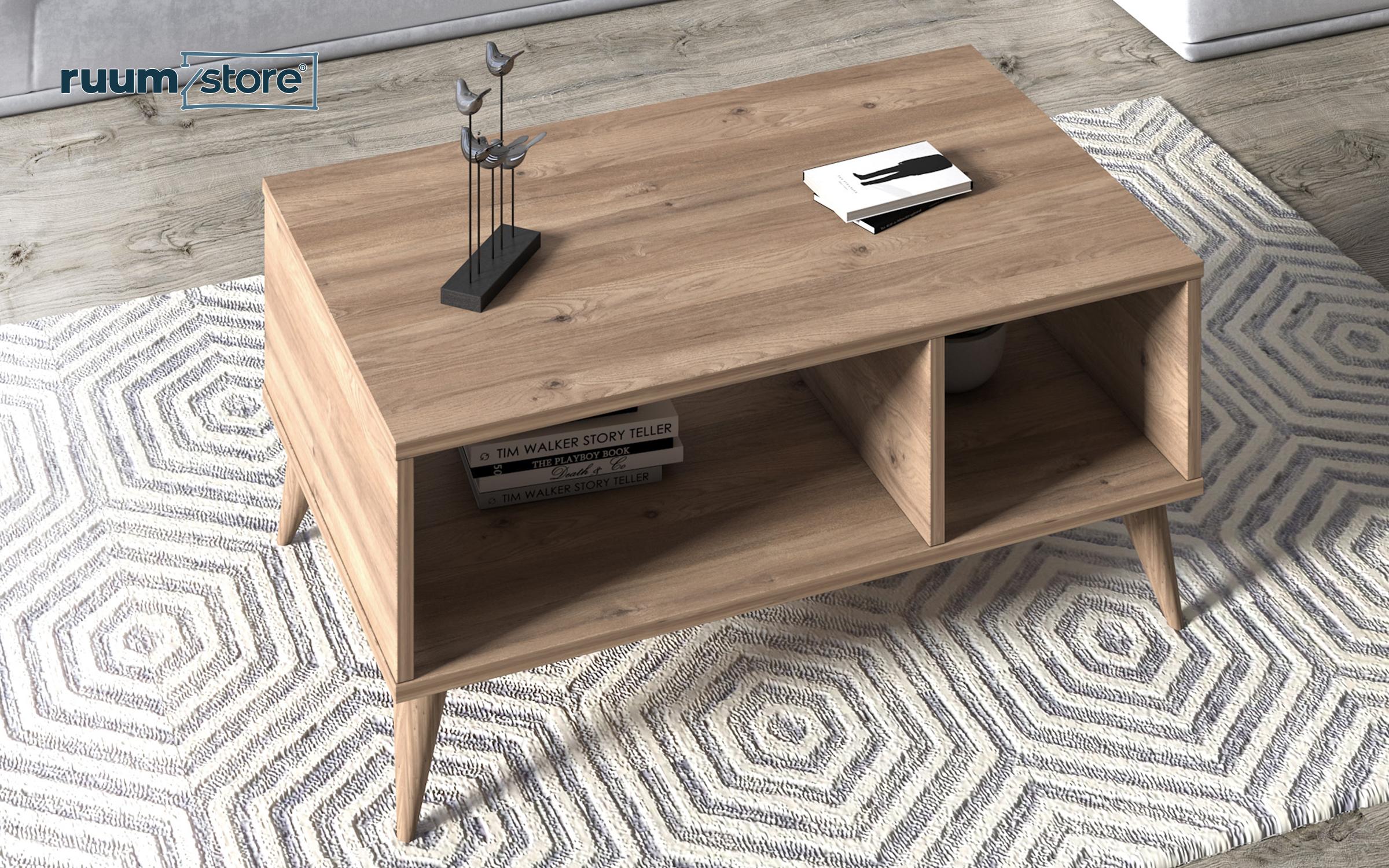 Masuta de cafea Vega, stejar  1