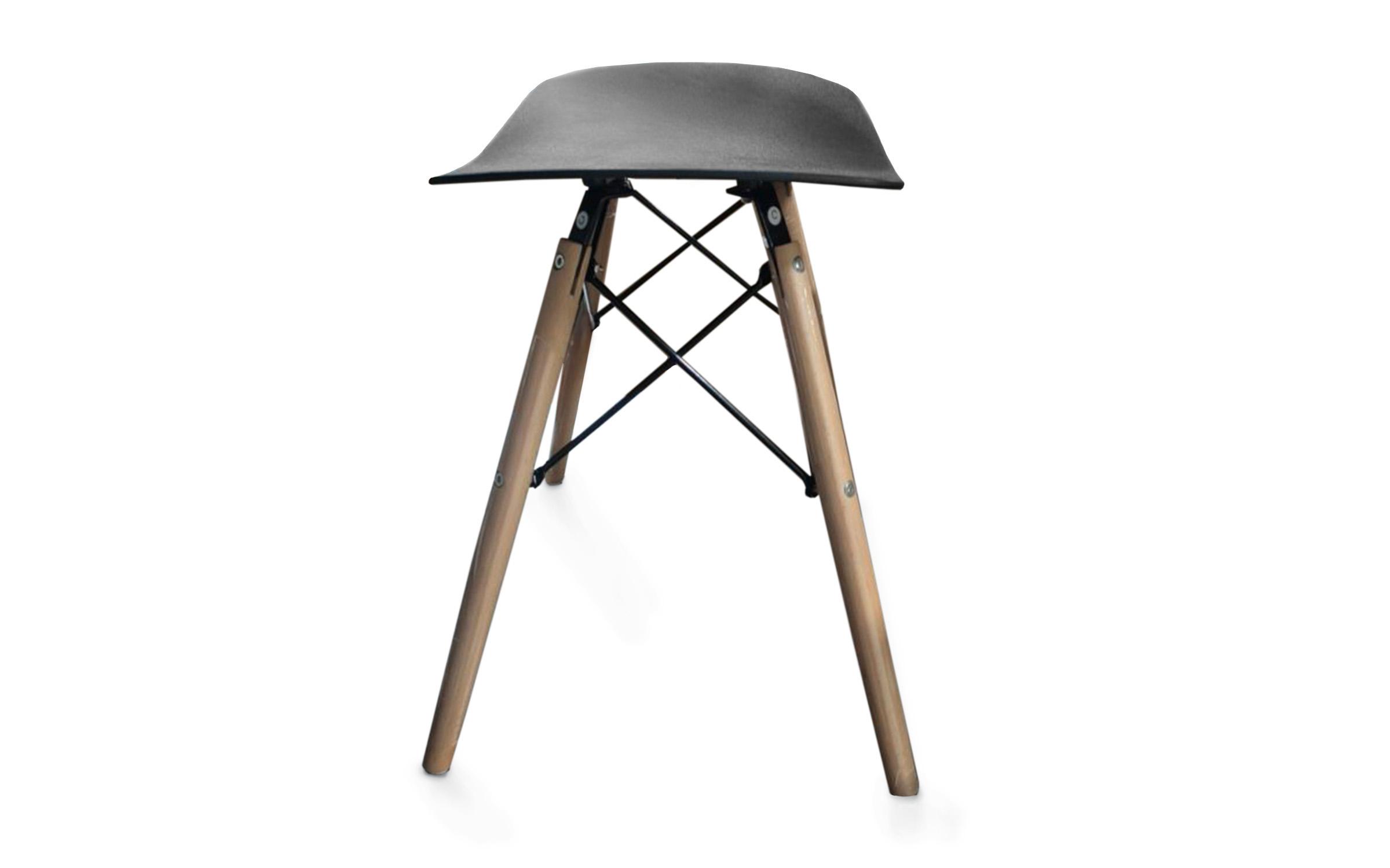 Taburet Heldo, negru  3