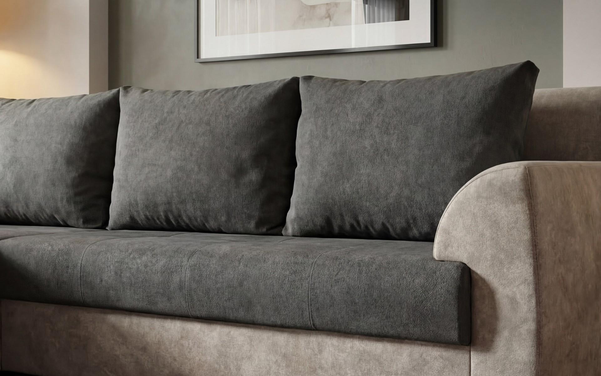 Coltar extensibil Berg, maro + maro deschis  6