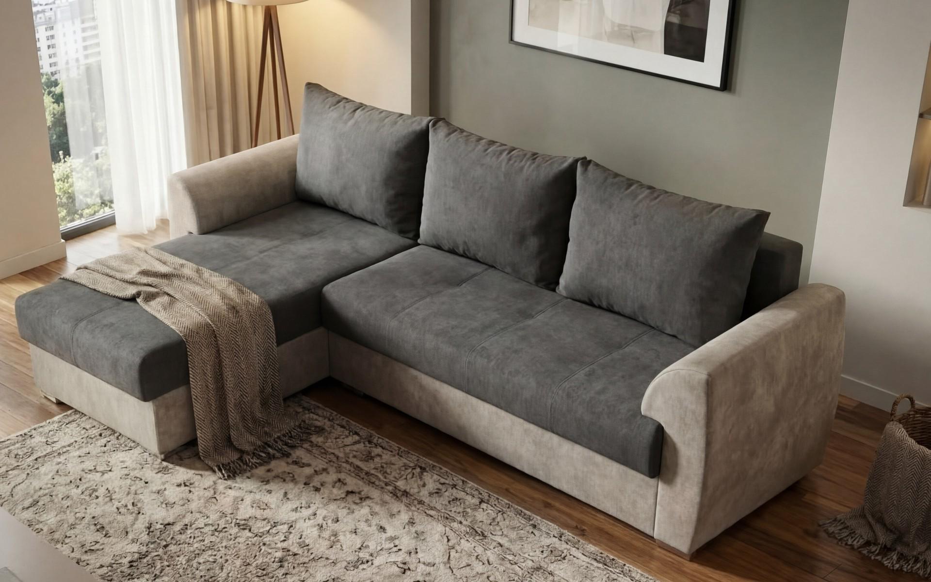 Coltar extensibil Berg, maro + maro deschis  4