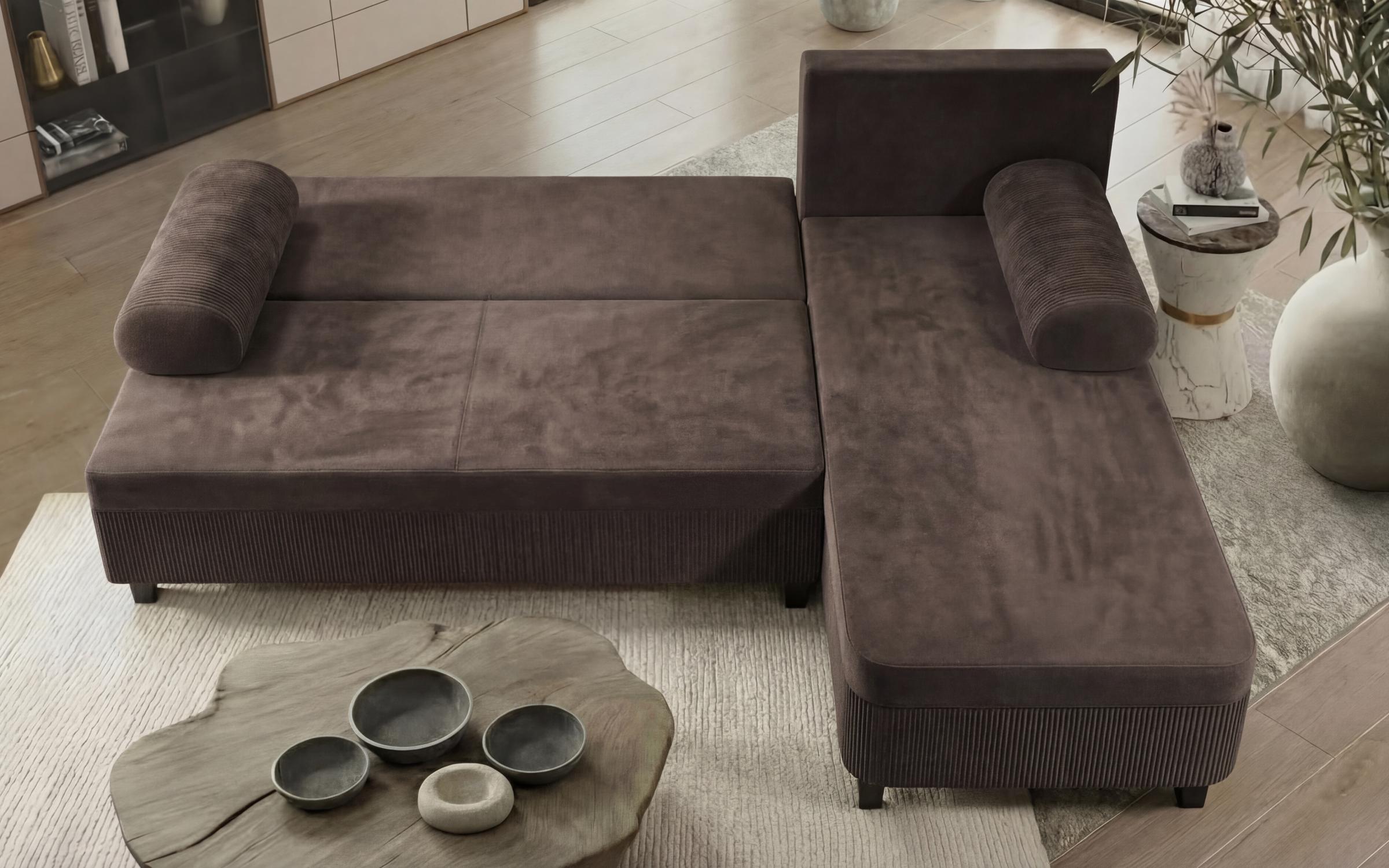 Coltar extensibil Delano, maro inchis  10