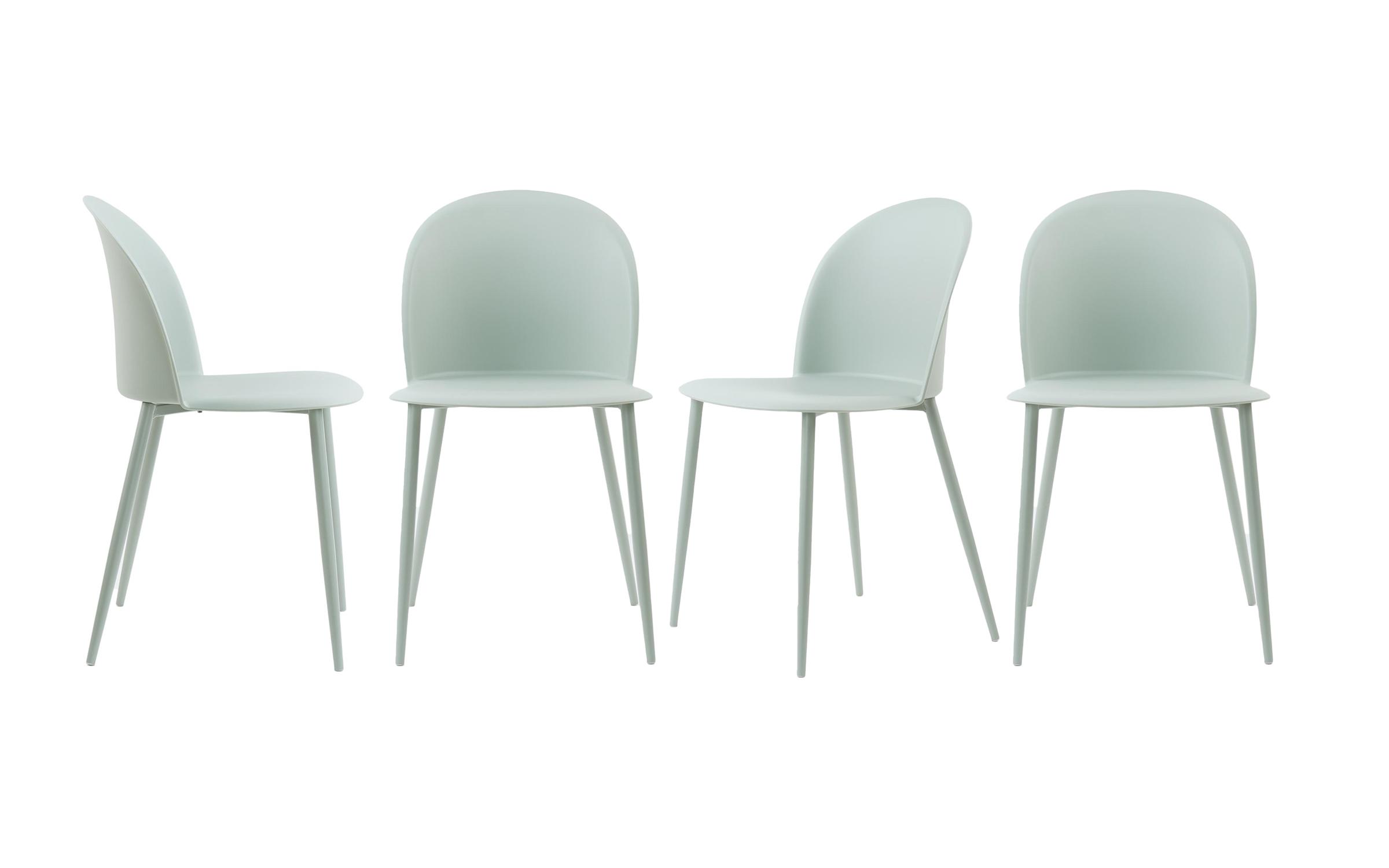 Set 4 buc. scaun Sevi, verde deschis  1