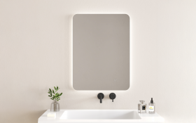 1945-60 Oglinda pentru baie cu iluminare LED thumb