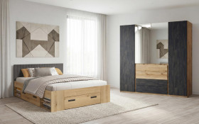 Спальный гарнитур под матрас 160/200 Навара thumb