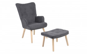 Fotoliu + taburet Melisia thumb