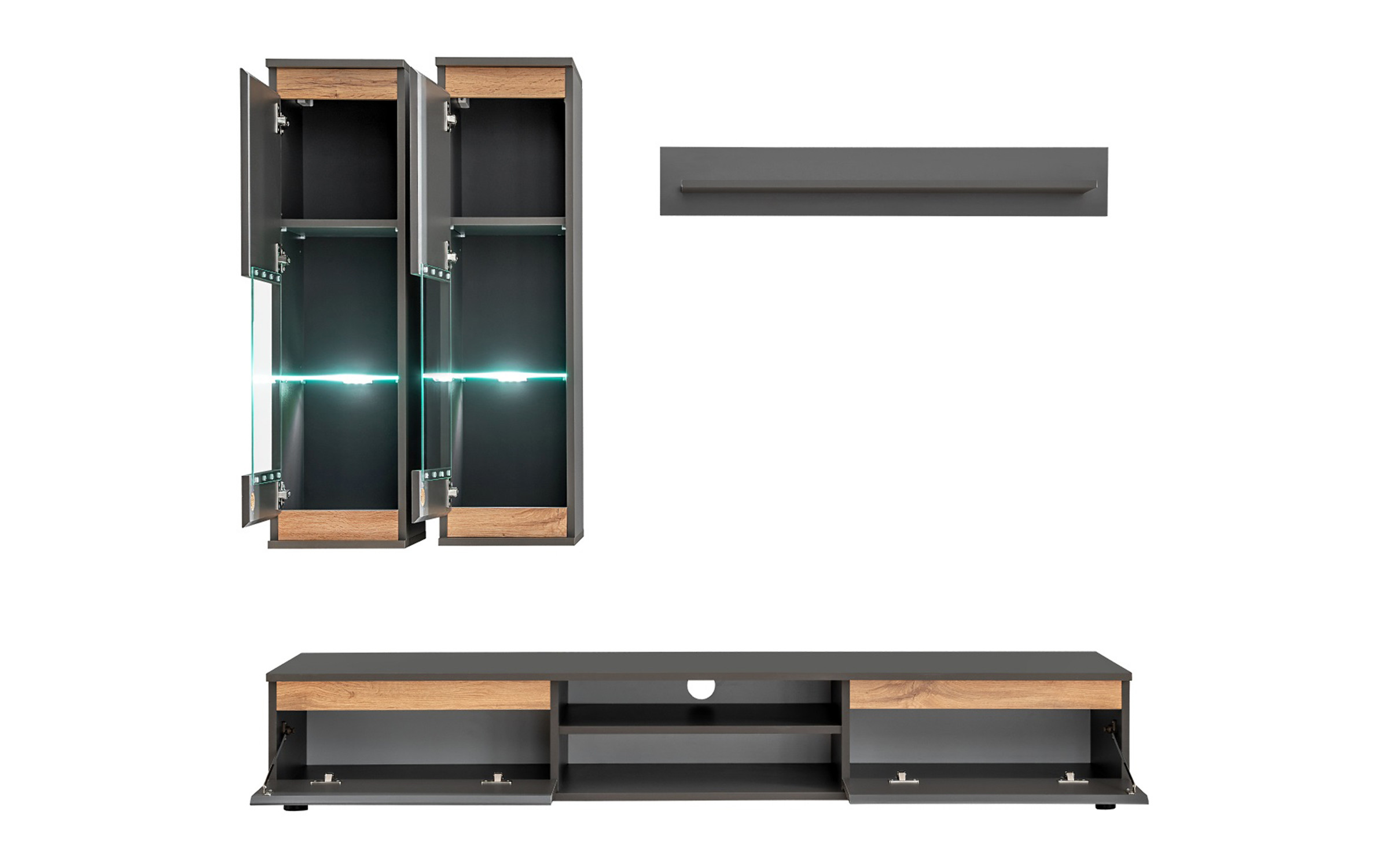 Biblioteca + Iluminare LED Vedel thumb