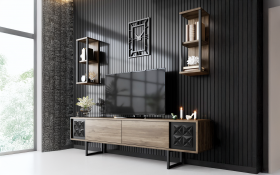 Modul TV + 2 buc. etajera Linus thumb