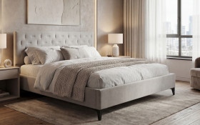 Pat dublu tapitat 160/200 Dalia thumb