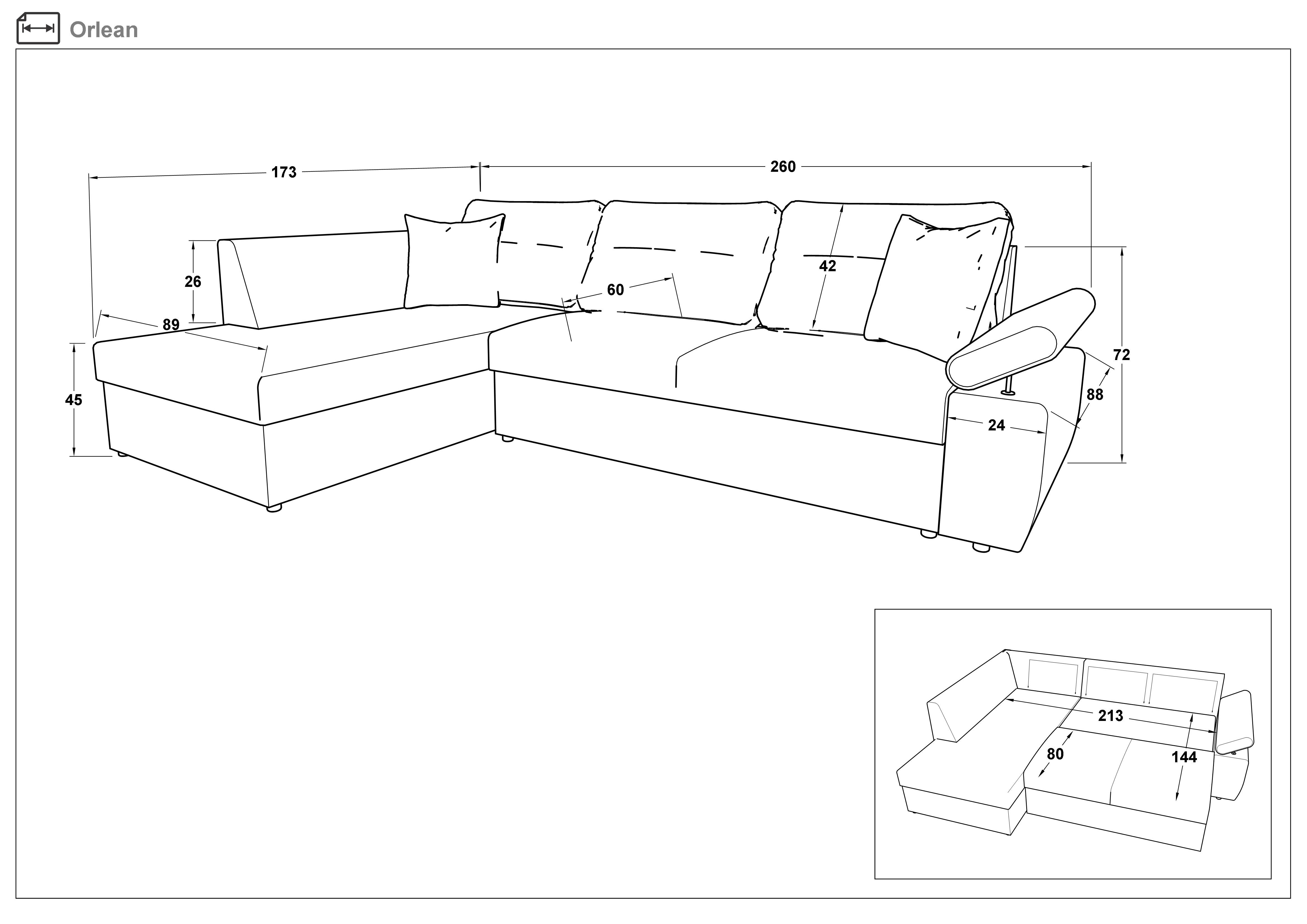 Coltar extensibil Orlean thumb