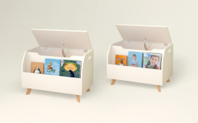 Set 2 buc. dulap pentru copii Parker thumb