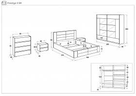 Set dormitor 160/200 Prestige thumb