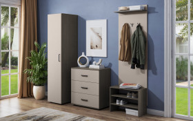 Cuier + comoda + dulap Colectia pentru hol Emily thumb