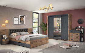 Set dormitor Sandero +saltea cu o fata Neo dream  160/200 thumb