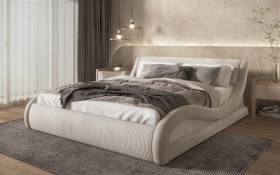 Pat dublu tapitat 160/200 Liviana Delux thumb