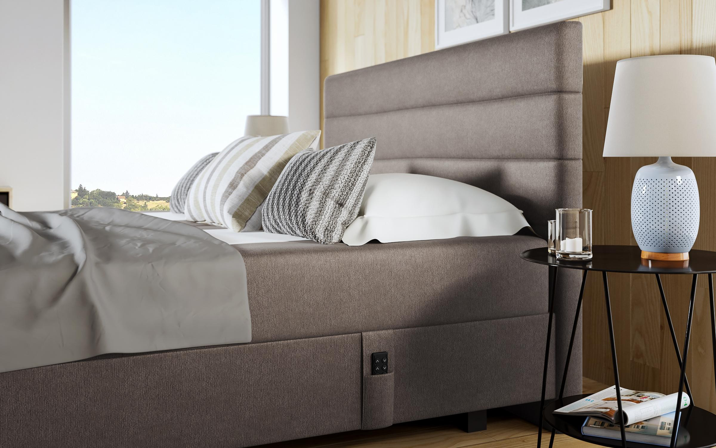 Pat dublu Carmela Boxspring thumb