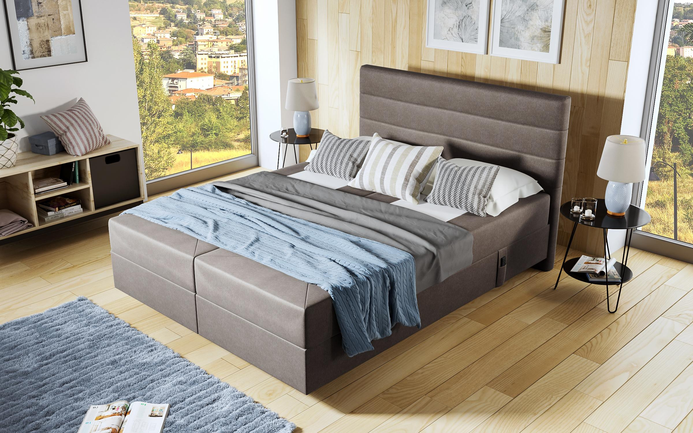 Pat dublu Carmela Boxspring thumb