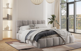 Двуспальная кровать с мягкой обивкой под матрас 180/200 Фиорелла thumb
