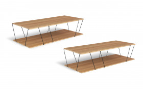 Set 2 buc. masute de cafea Tars thumb