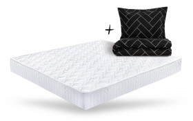 Saltea Silver Favoritе, cu o fata 160/200 + CADOU Lenjerie de pat 3 piese thumb